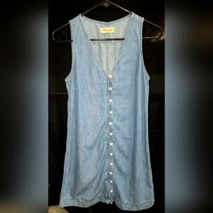 Madewell Light Blue Denim Top